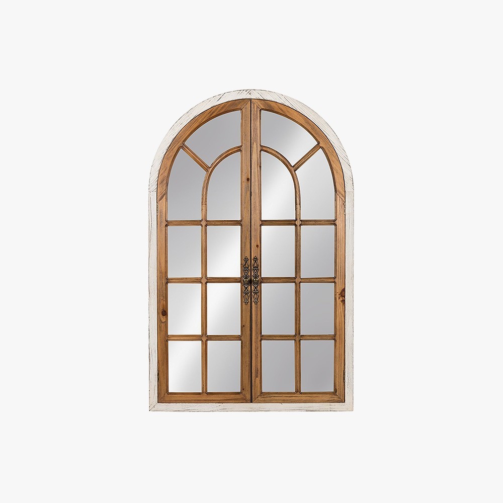 Casement Window Featuring Aluminum Arc Design