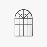 Wall Mirror Black Frame Window Decoration
