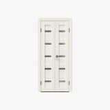 Contemporary Closet Doors with Bi-fold Feature