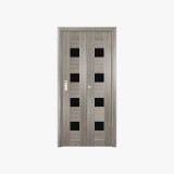 White Solid Wood Door Featuring Classic Fashion Design