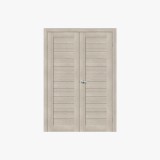 White Solid Wood Door Featuring Classic Fashion Design