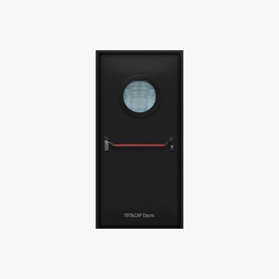 Fire Double Door With Handle Push Anti-panic