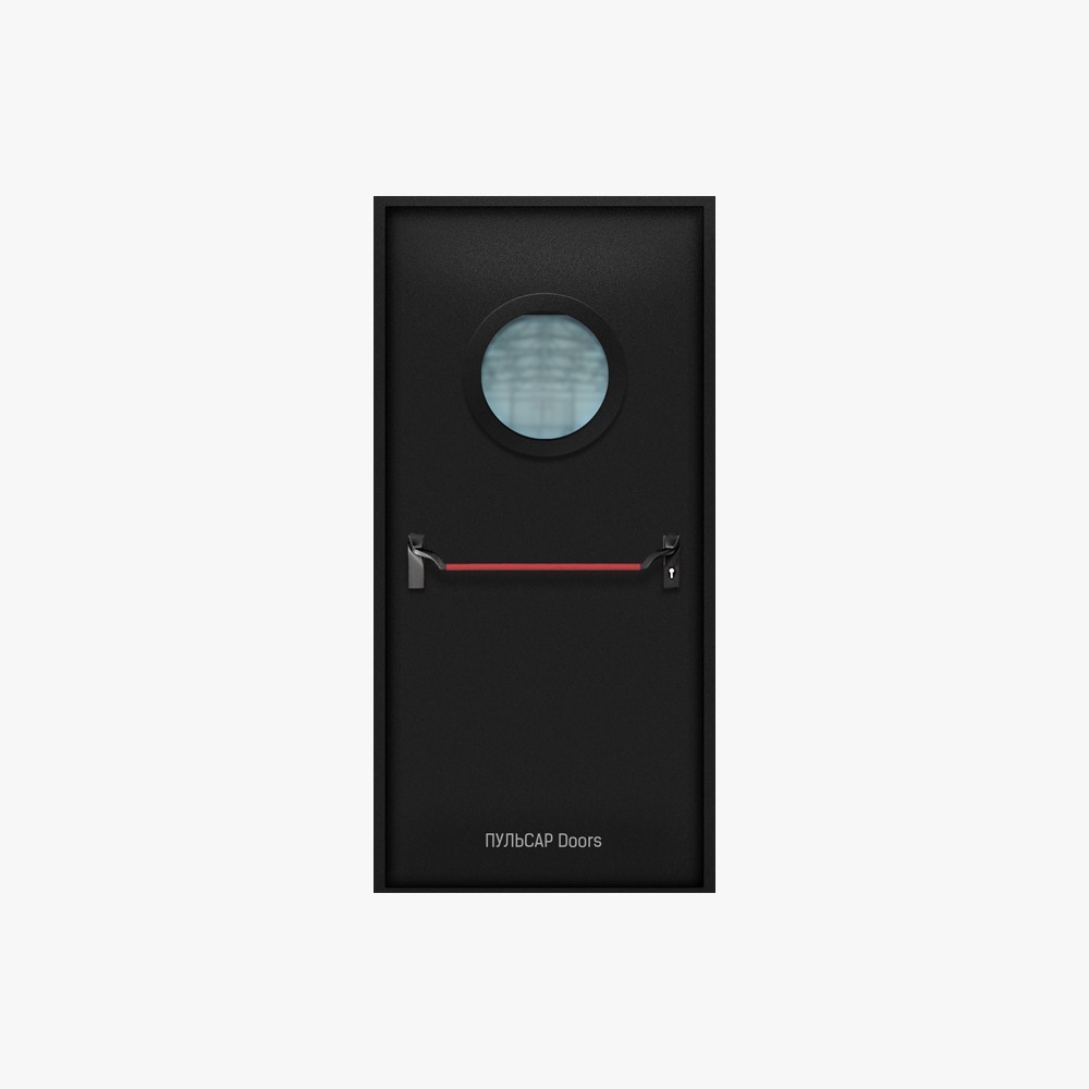Fire Double Door With Handle Push Anti-panic