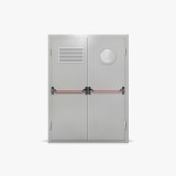 Fire Double Door With Handle Push Anti-panic