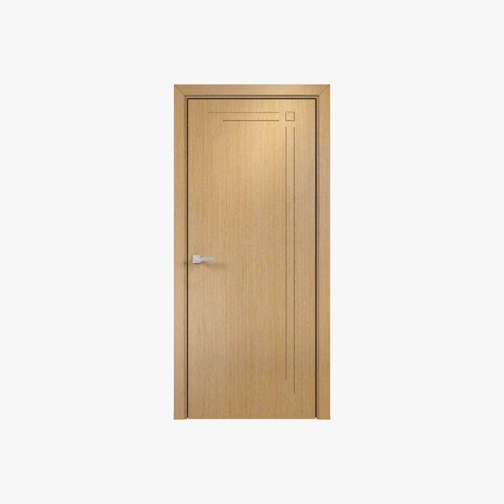 Modern Home Series Natural Wooden Panel Door