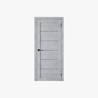 White French Door Featuring Frosted Glass