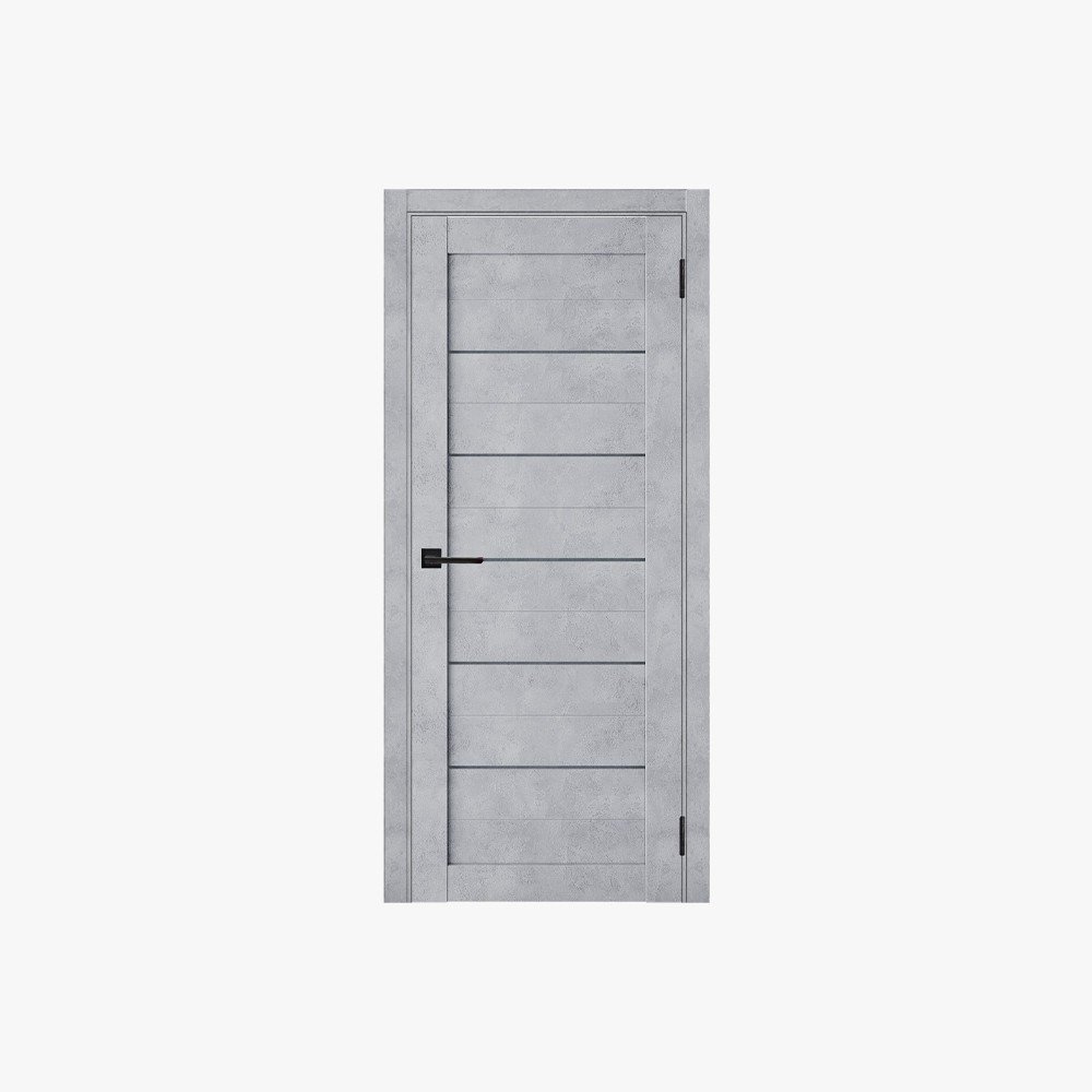 White French Door Featuring Frosted Glass