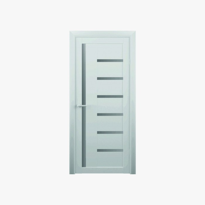 Decorative Leaf Hinged Door with 4 Stripes