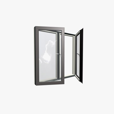 Aluminium Bathroom Window with Tilt Turn Function
