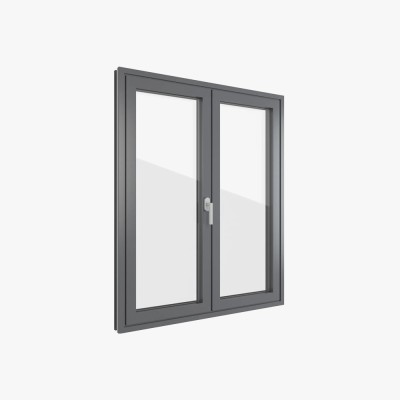 Aluminium Bathroom Window with Tilt Turn Function
