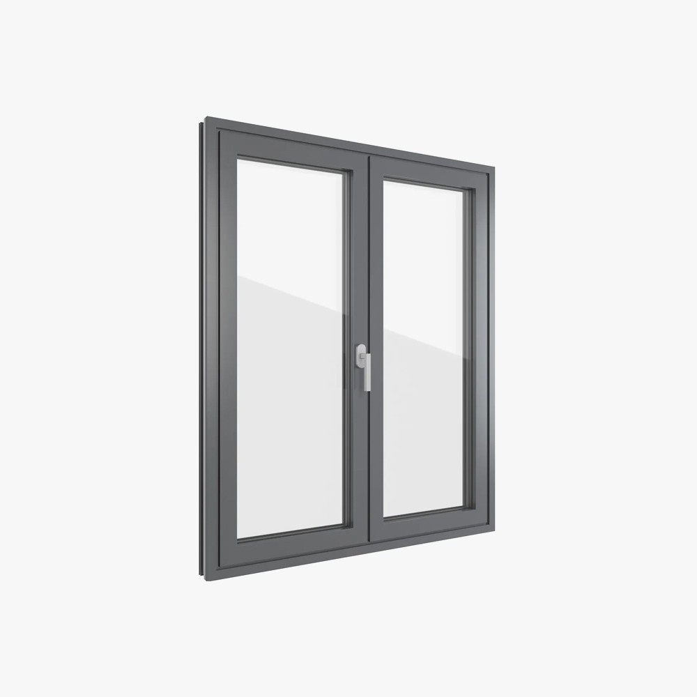 Aluminium Bathroom Window with Tilt Turn Function